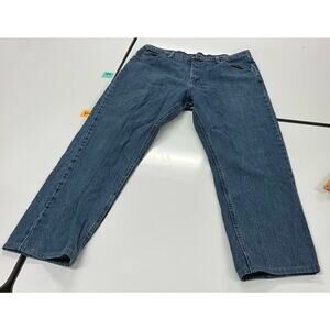 Wrangler Red Tag Medium Wash Denim Jeans 38 X 27.5 ~ Custom Inseam
